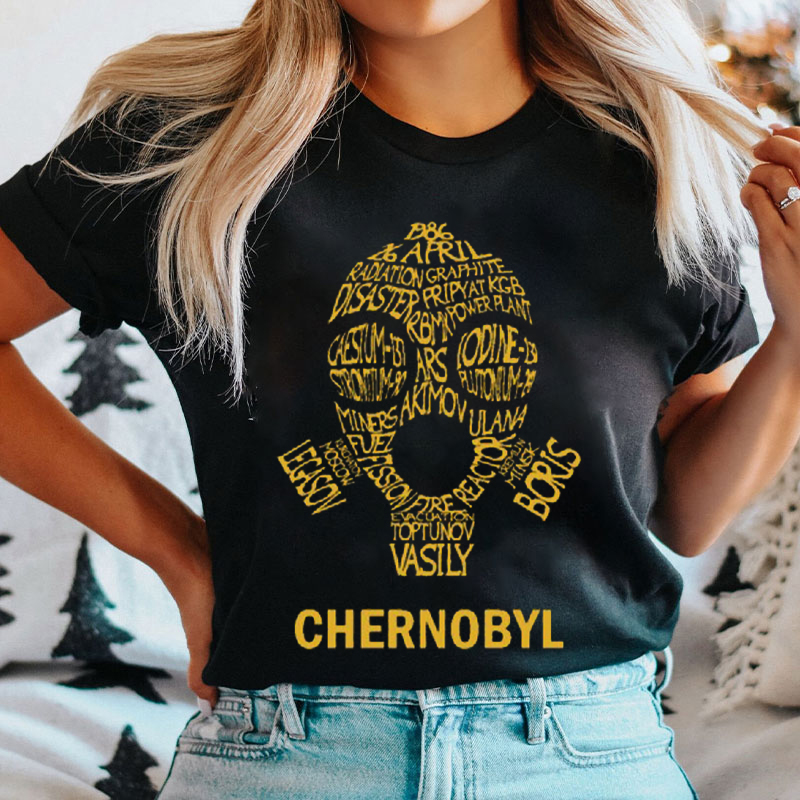 Chernobyl The Word Symbol T-shirt