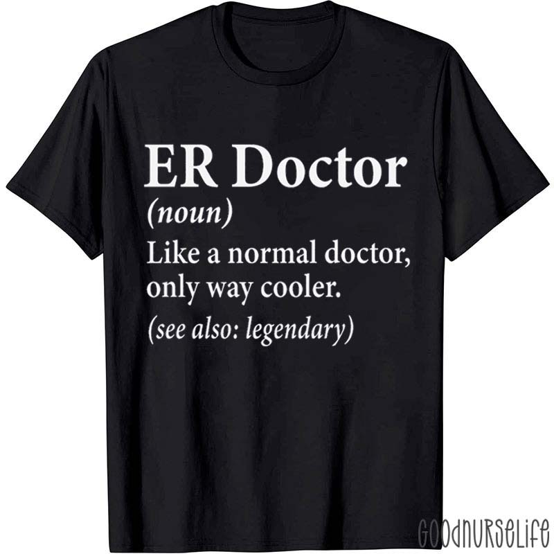 Personalized Like A Normal Doctor Only Cooler T-Shirt