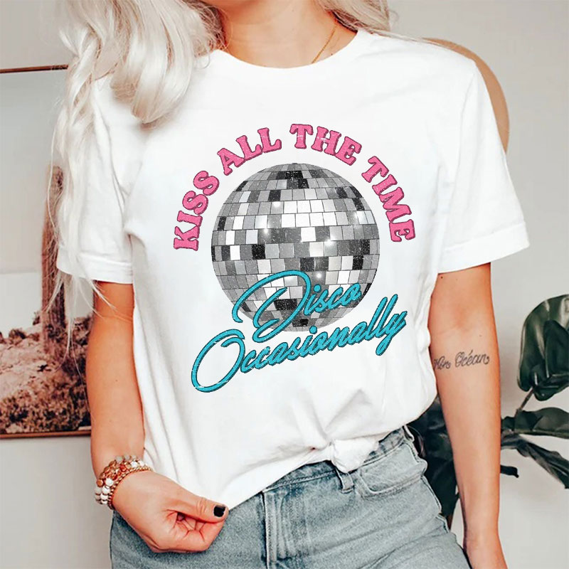 Kiss All The Time Disco Occasionally T-shirt