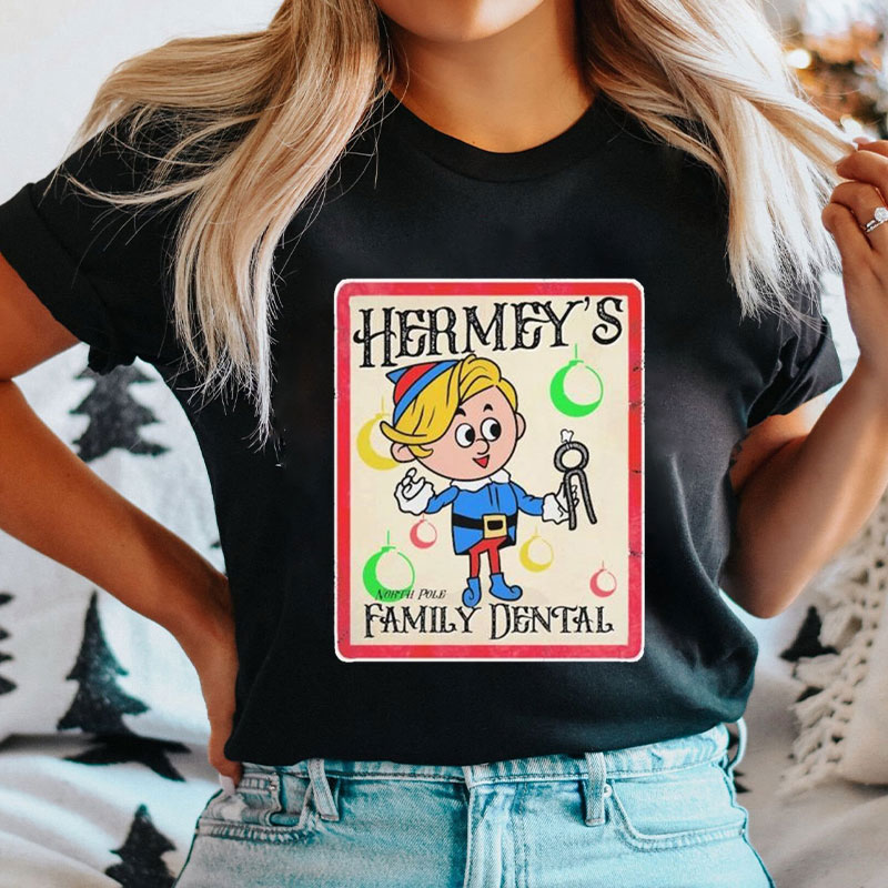 Hermey’s North Pole Family Dental T-Shirt