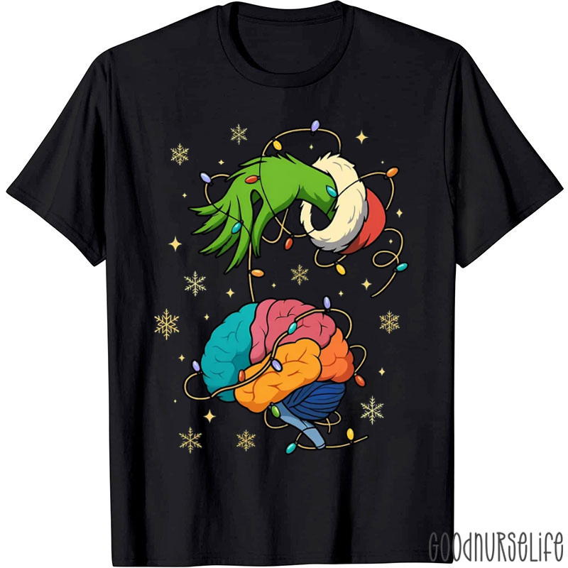 Mean Guy Brain Anatomy T-Shirt