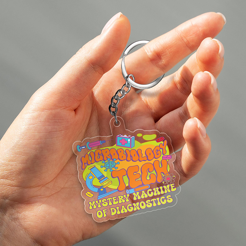 Lab Week Acrylic Nurse Keychain