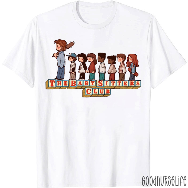 Retro 80s TV Show The Babysitters Club T-shirt