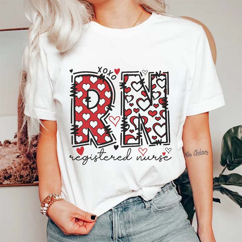 Romantic RN Nurse T-Shirt