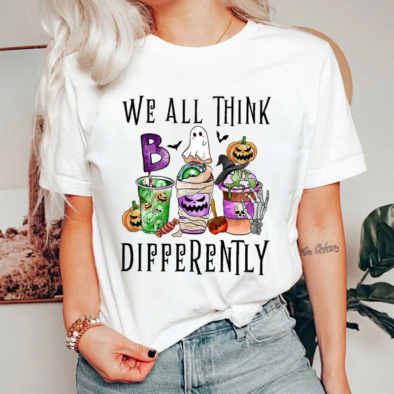 We All Think Differently T-Shirt