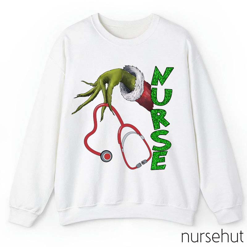 Personalized Is This Your Stethoscope Nurse Sweatshirt