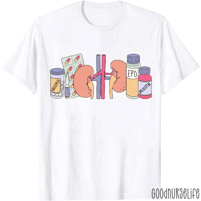Nephrology Dialysis Tech Urology Nurse T-Shirt