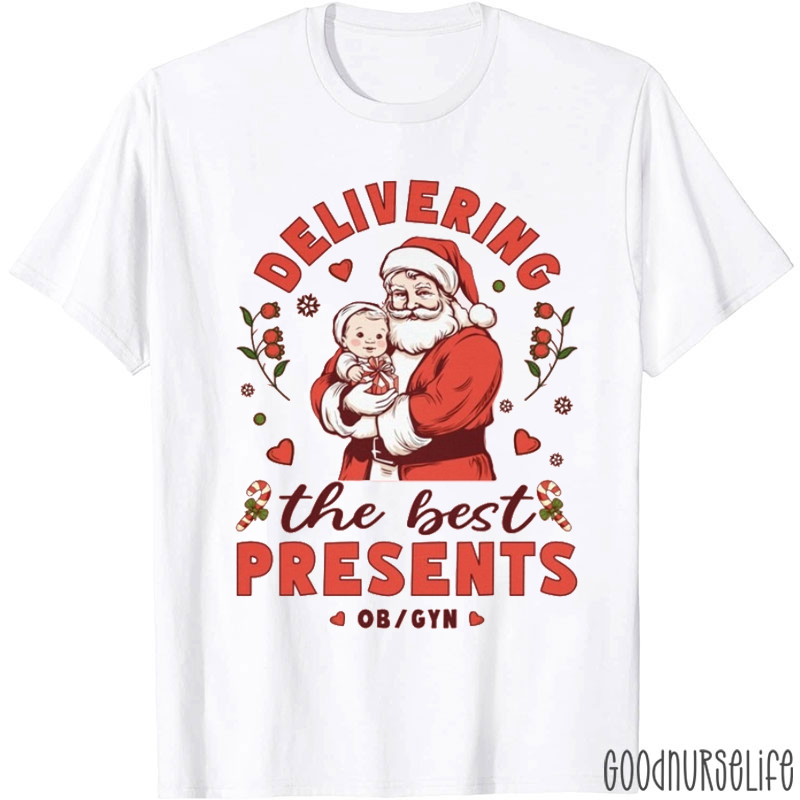 Delivering The Best Presents Christmas Gift Baby T-Shirt