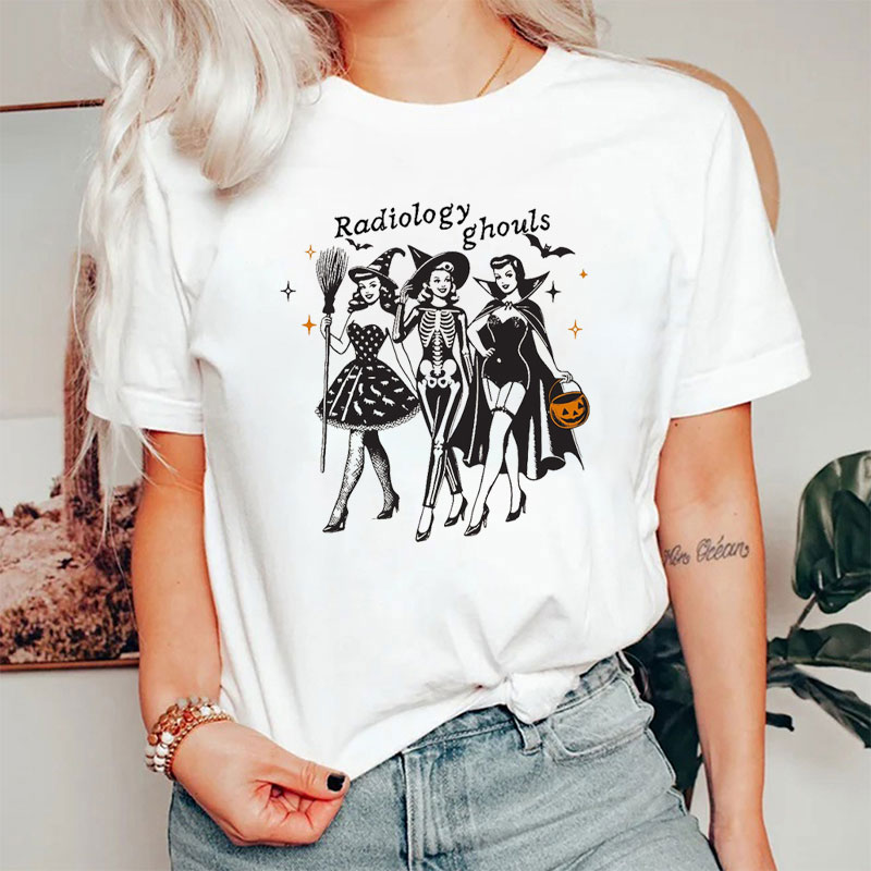 Radiology Ghouls Halloween T-Shirt