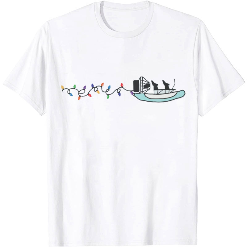Cooter Canoe Christmas Nurse T-shirt