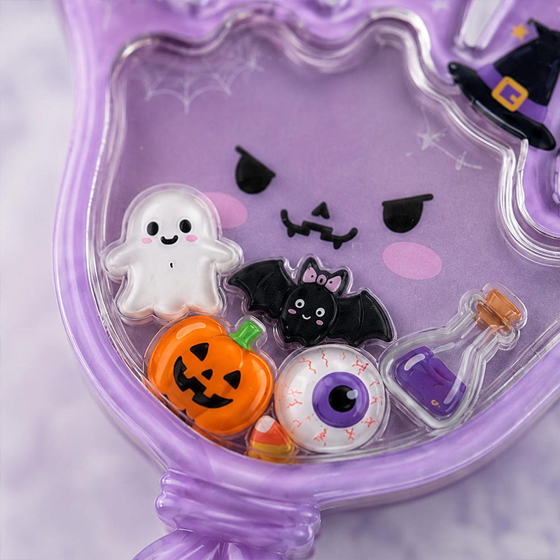 Medical Glove Halloween Shaker Badge Reel 