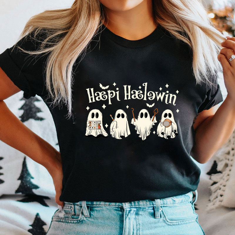 Happy Halloween From The Cute Little Ghost Organization T-Shirt