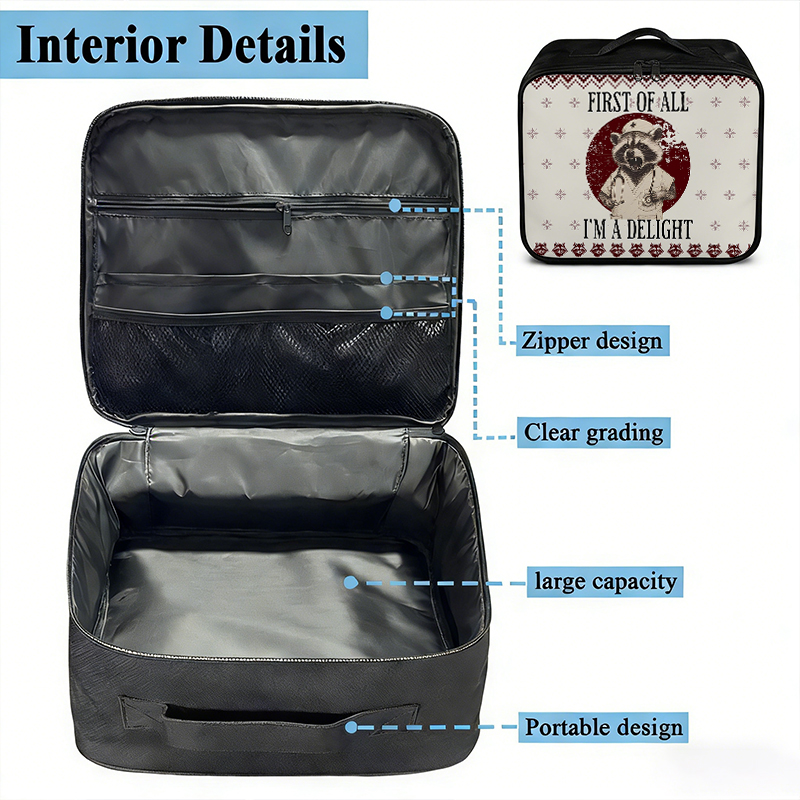 First Of All I'm A Delight Nurse First Aid Kit Bag