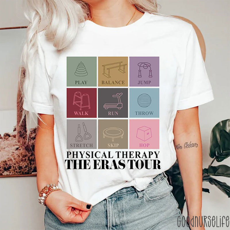 Physical Therapy The Eras Tour Nurse T-Shirt