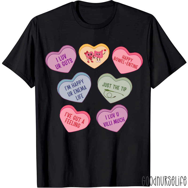 Gastro Crew Valentine GI Nurse T-shirt