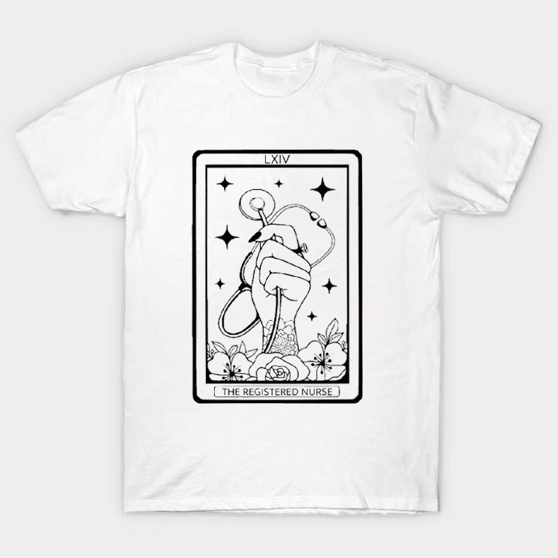 Personalized Tarot Card Nurse T-Shirt