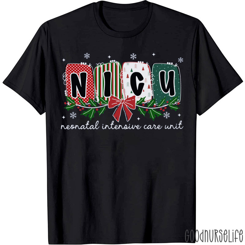 Personalized Department Holiday Vibe T-Shirt
