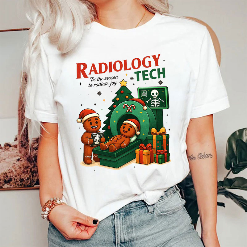 Tis The Season To Radiate Joy Gingerbread Edition T-Shirt