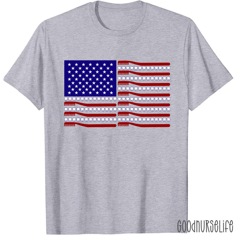 Dental Hygienist Patriotic T-Shirt