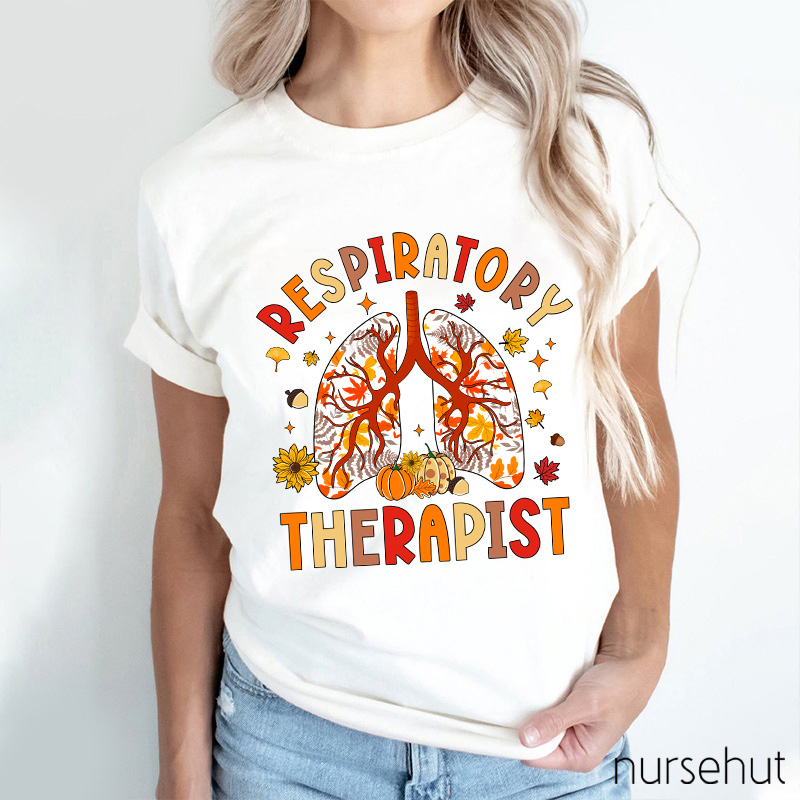 Respiratory Therapist Halloween Nurse T-Shirt