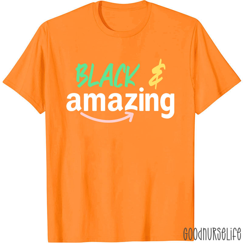 Black Pride Nurse T-Shirt