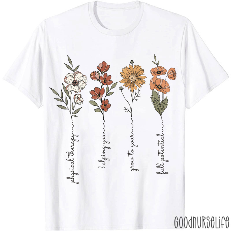 Growth And Potential Physical Therapist T-Shirt