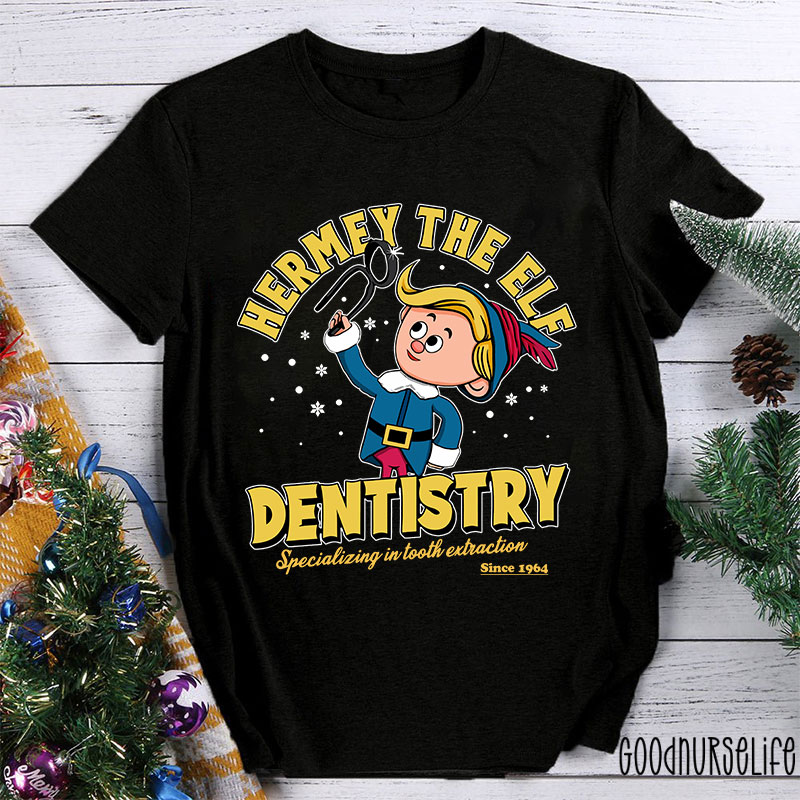 Hermey The  Elf Dentistry Nurse T-shirt
