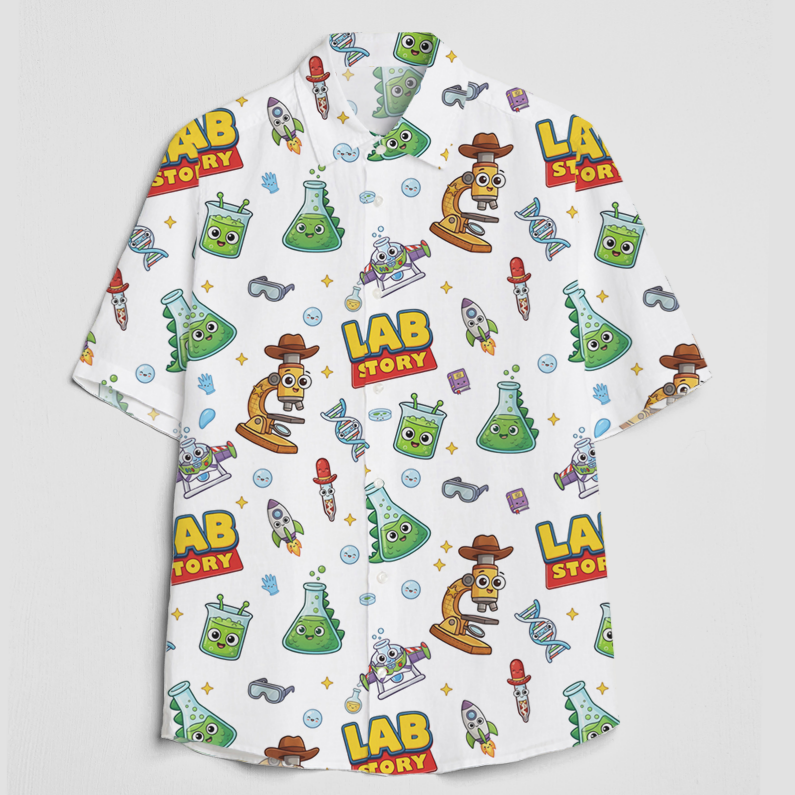 LAB Story Laboratory Short Sleeve Shirt