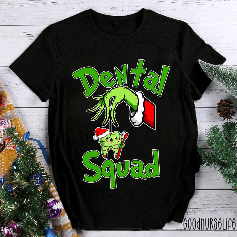 Funny Hand Dental Squad Nurse T-shirt