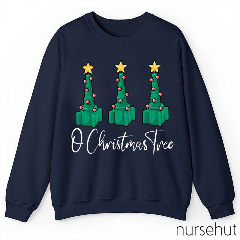 O Christmas Tree Nurse  Sweatshirt