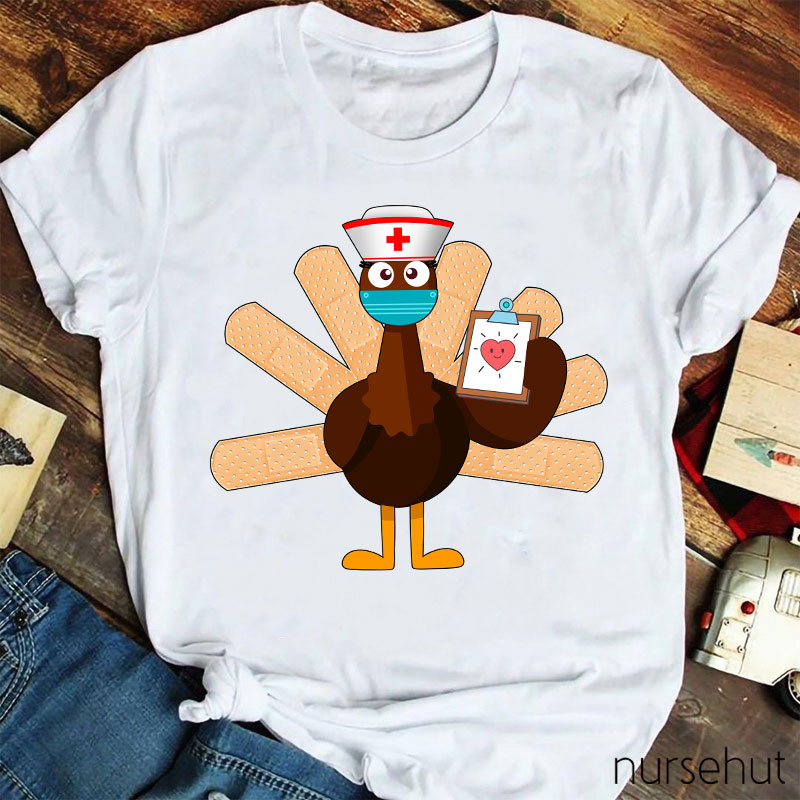 Here Are Your Medical Records  Turkey Nurse T-Shirt