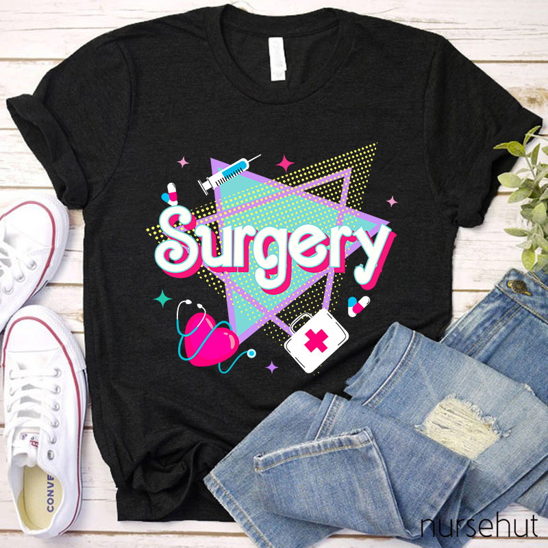 Personalized Triangle Element Design Nurse T-Shirt
