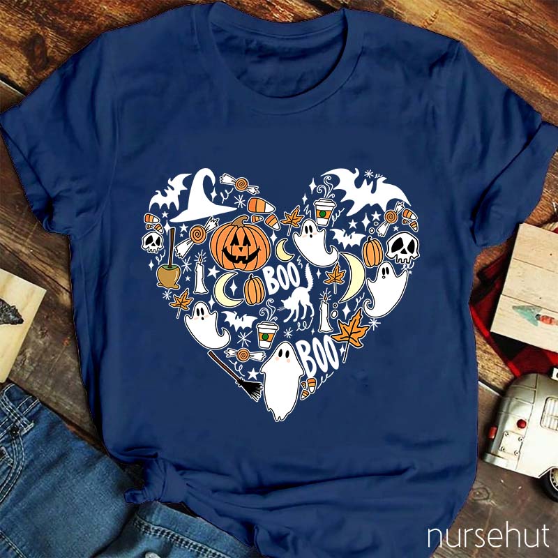 Happy Halloween Boo Boo Nurse T-Shirt