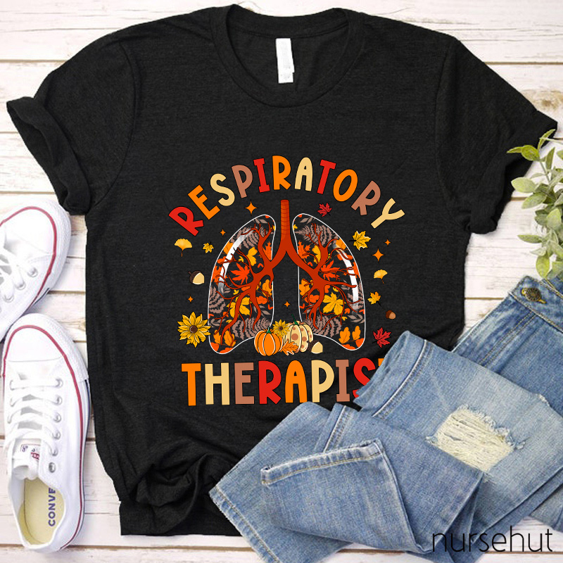 Respiratory Therapist Halloween Nurse T-Shirt