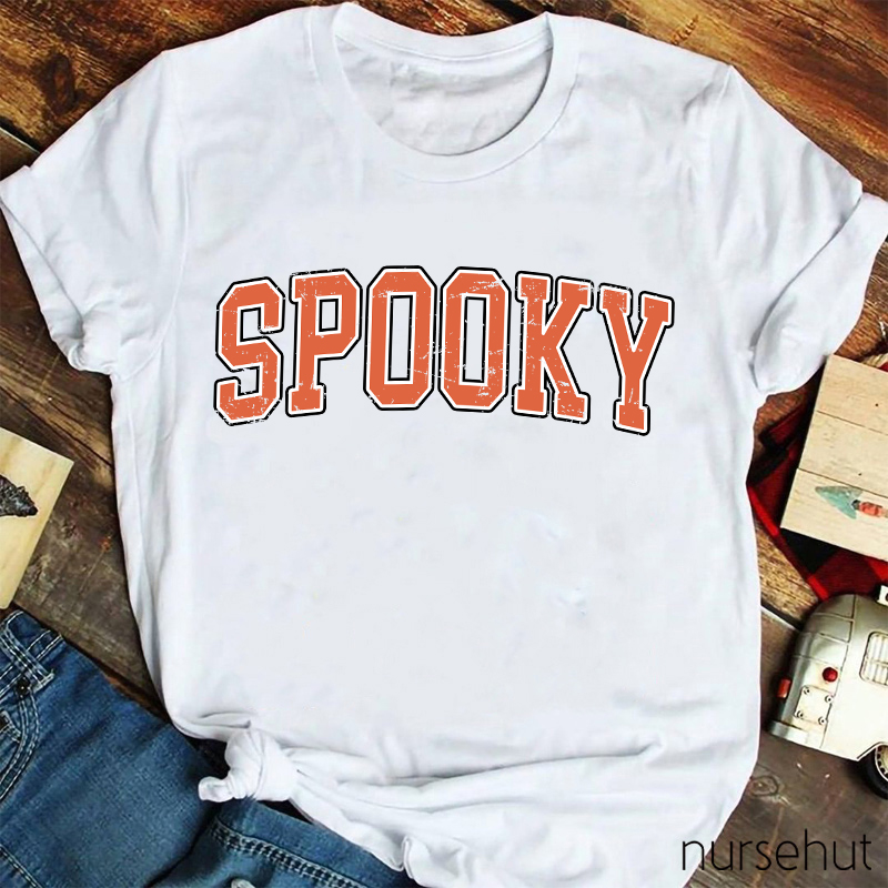 Retro Simplicity Spooky Nurse T-Shirt