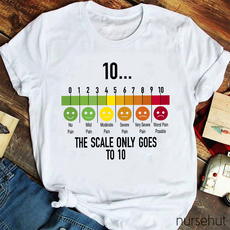 The Scale Only Goes To 10 T-Shirt