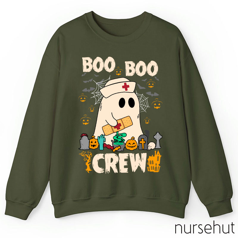 Boo Boo Crew Nurse Sweatshirt