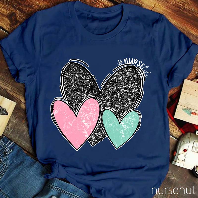 Shining Hearts Nurse T-Shirt