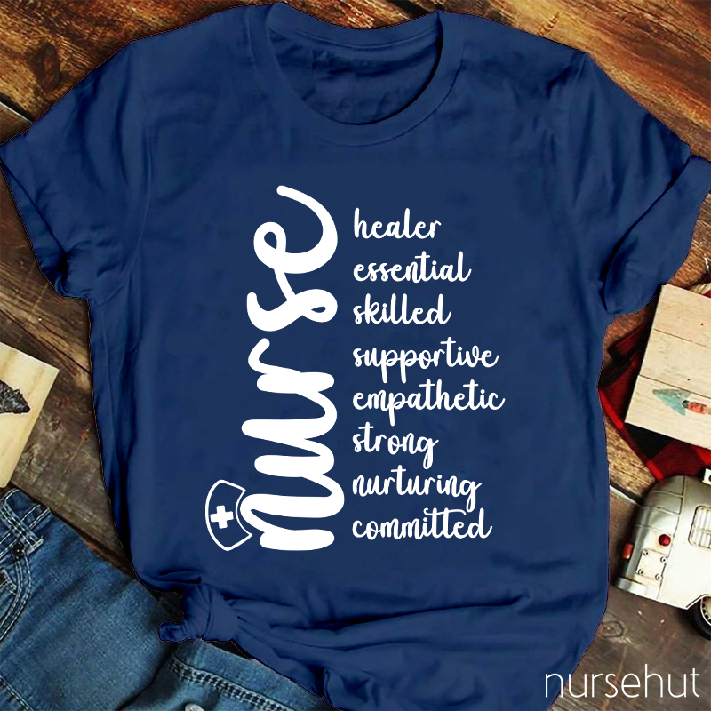 Healer Essential Skilled Nurse T-Shirt