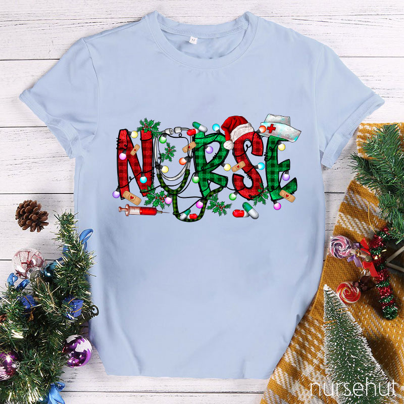 Merry Christmas Nurse T-Shirt
