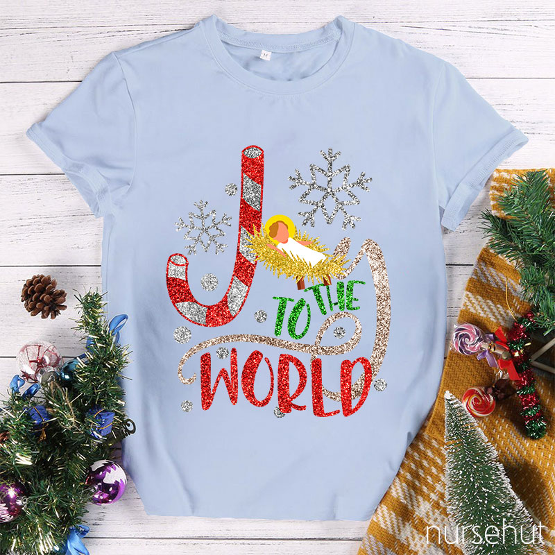 Jolly To The World Nurse T-Shirt