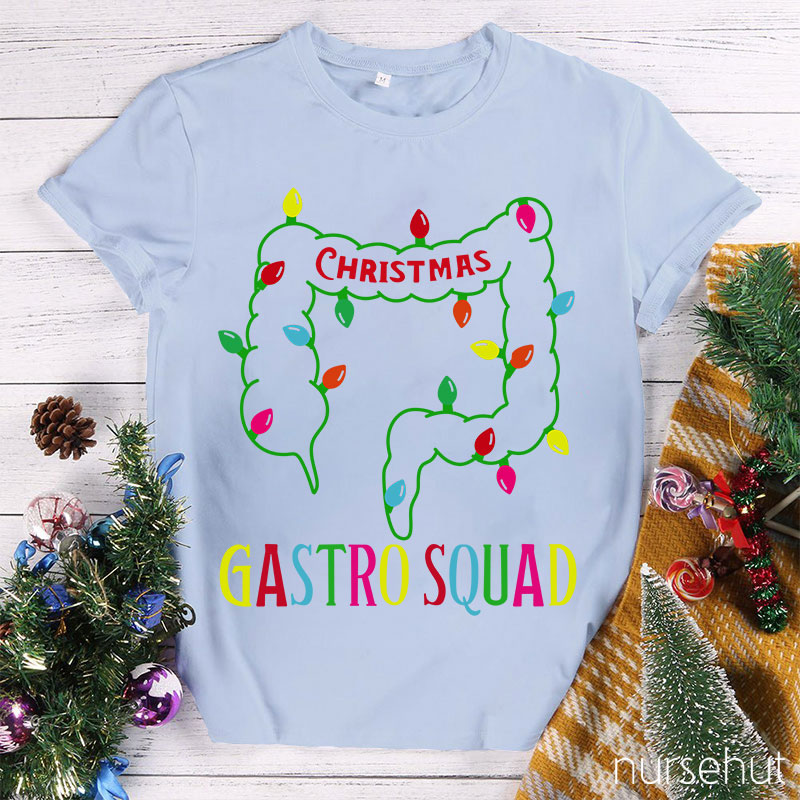 Christmas Gastro Squad Nurse T-Shirt