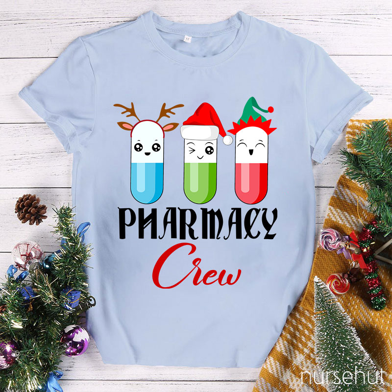 Santa Pharmacy Crew Nurse T-Shirt