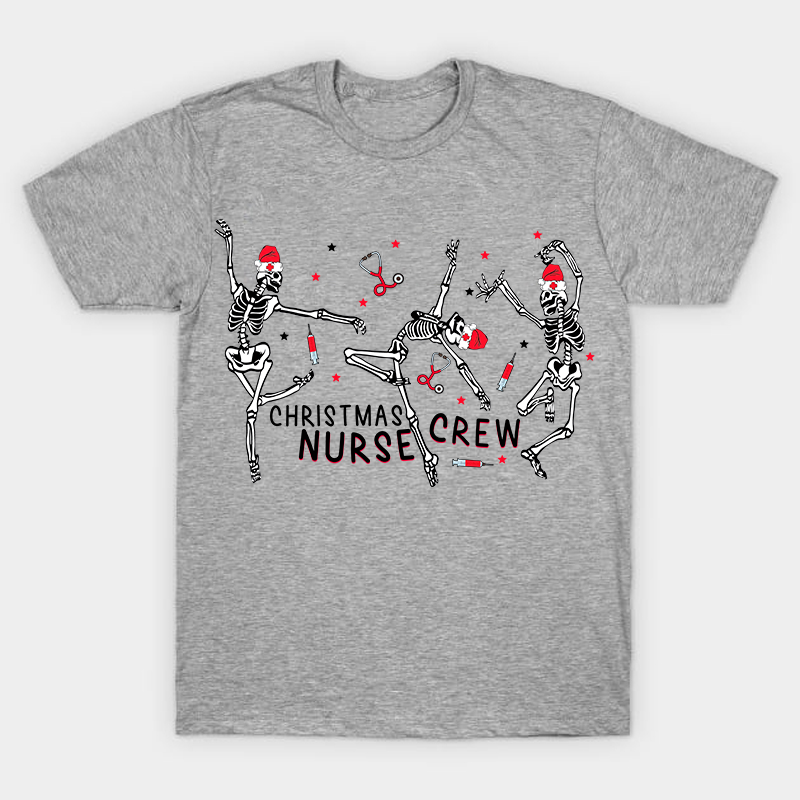Christmas Nurse Crew Nurse T-Shirt