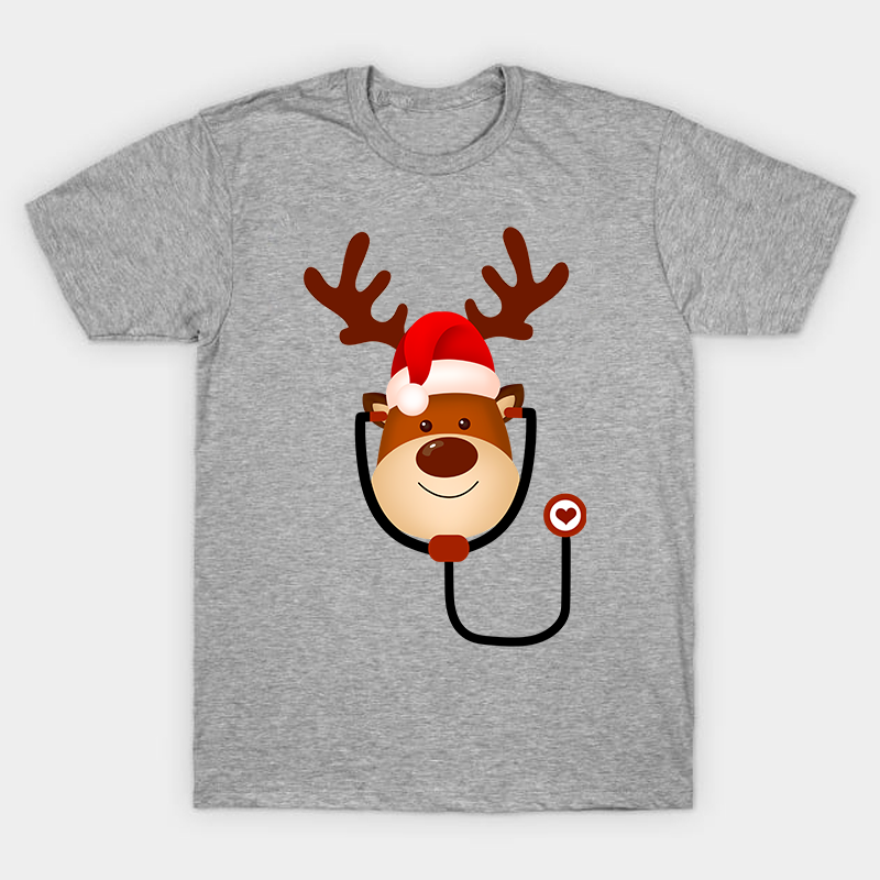 Elk With A Stethoscope Nurse T-Shirt