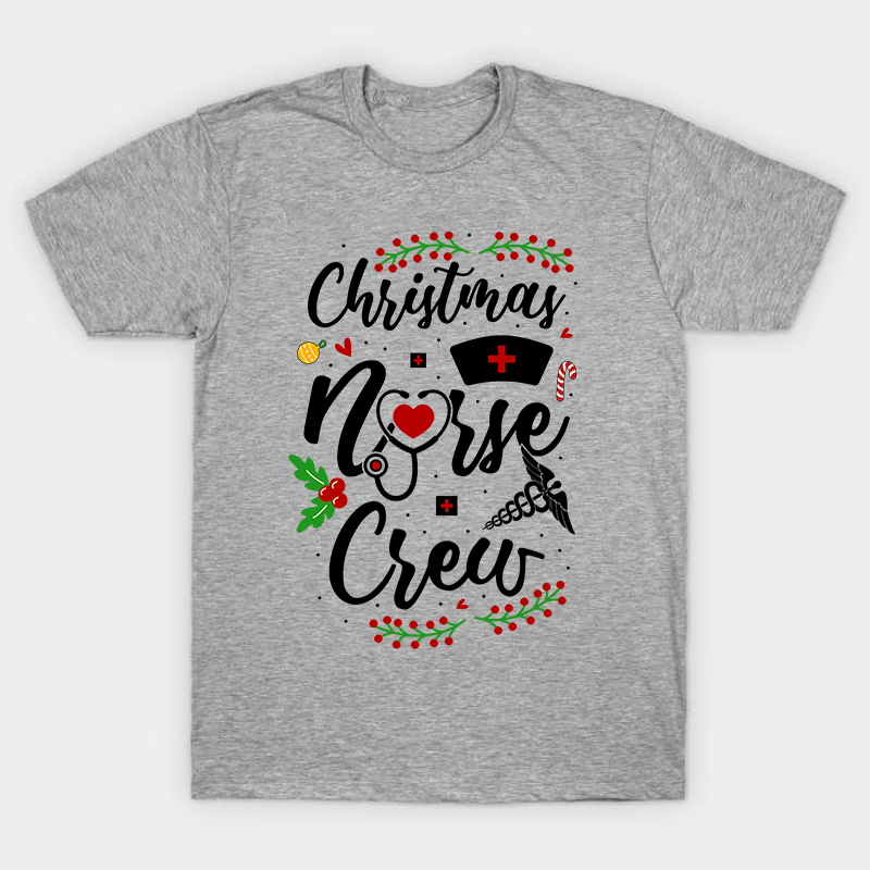 Christmas Nurse Crew Nurse T-Shirt