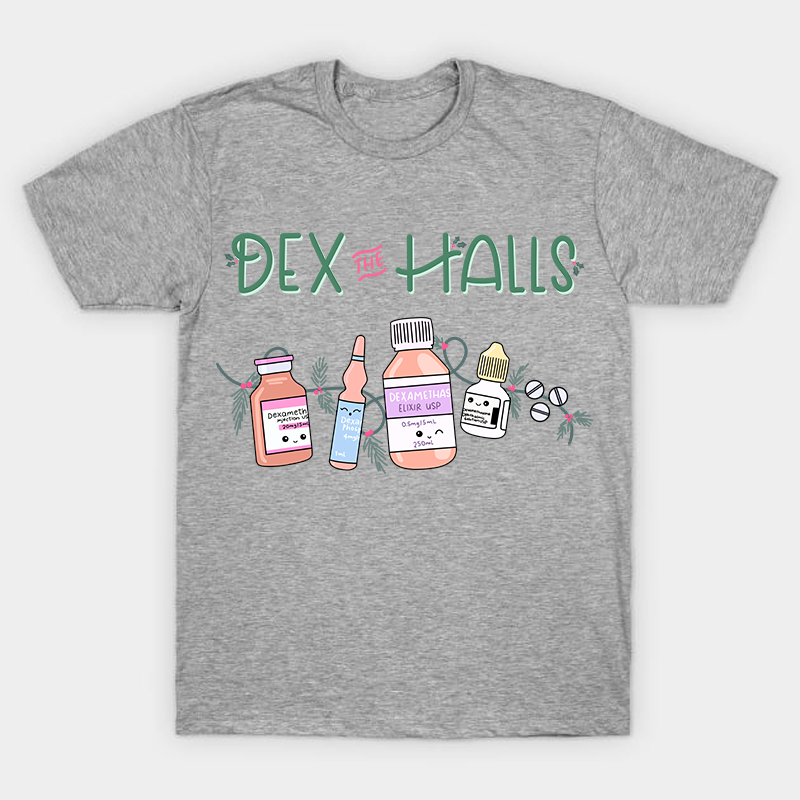 Dex The Halls Nurse T-Shirt