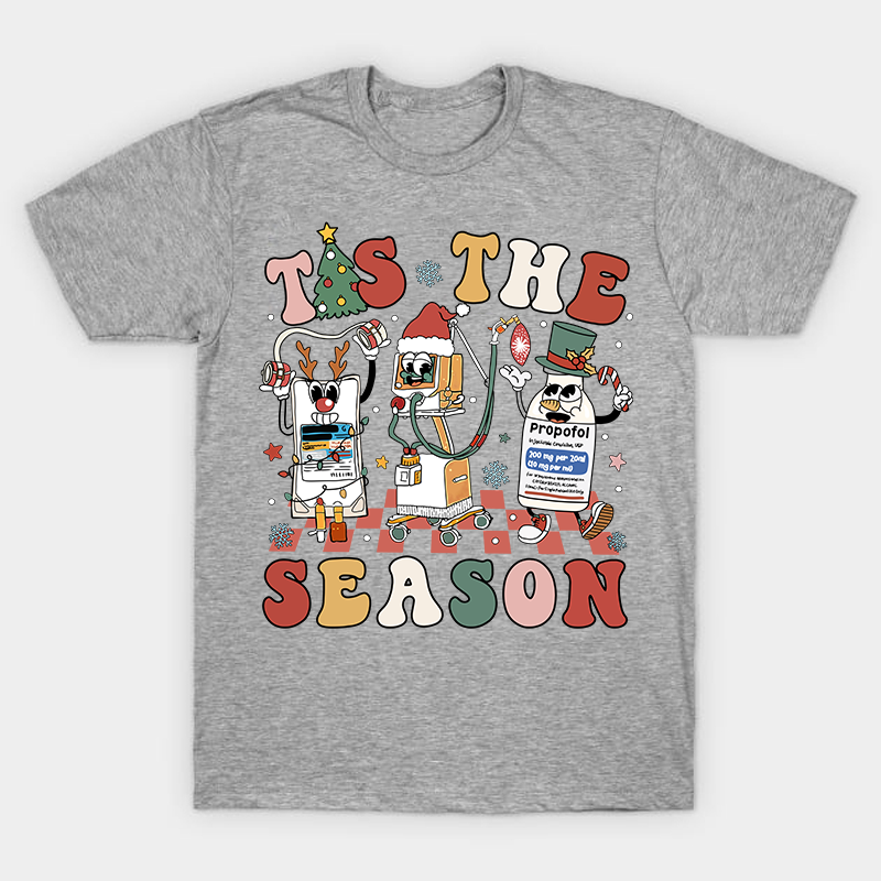 Tis The Season Christmas Nurse T-Shirt