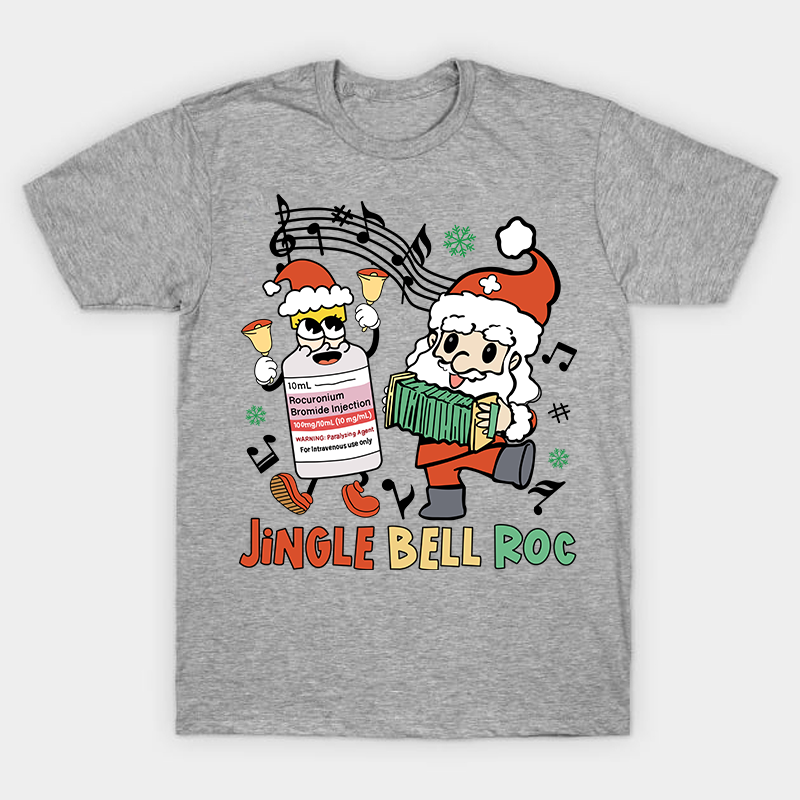 Jingle Bell Roc Nurse T-Shirt