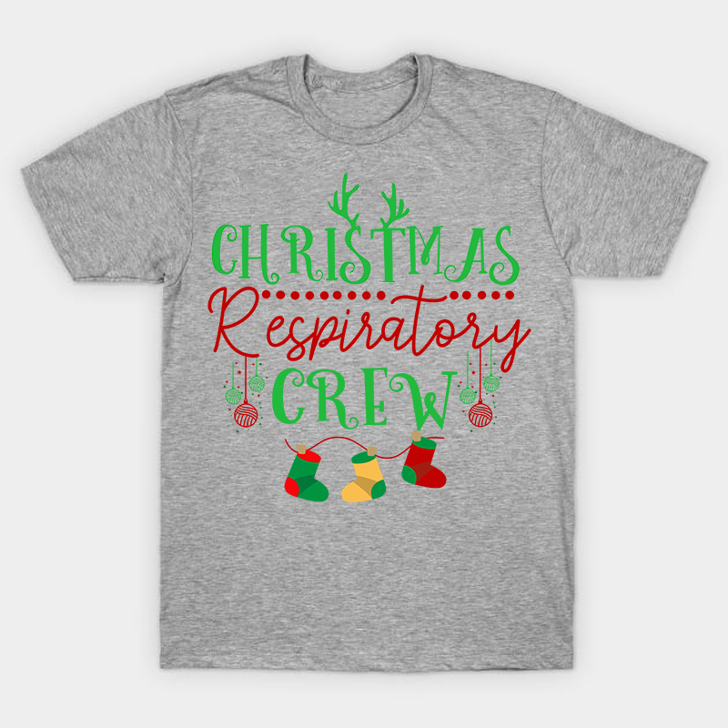 Christmas Respiratory Nurse T-Shirt